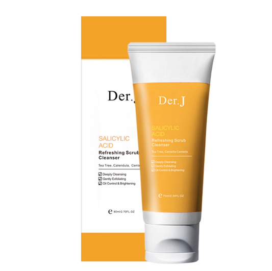 SALICYLIC ACID Refreshing ScrubCleanser Facial Cleanser