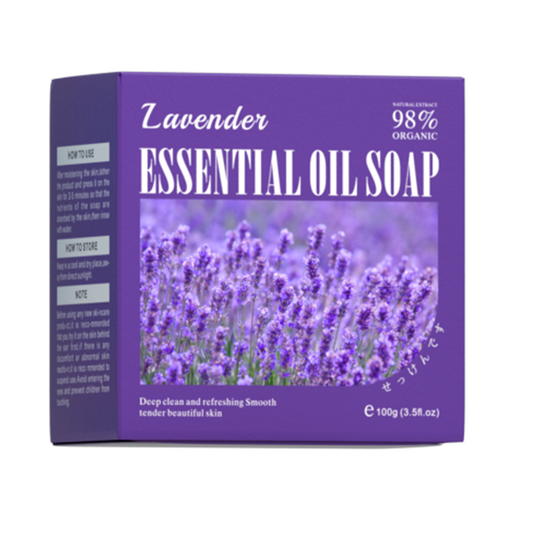LAVENDER ESSENTIAL OIL SOAP Der.J